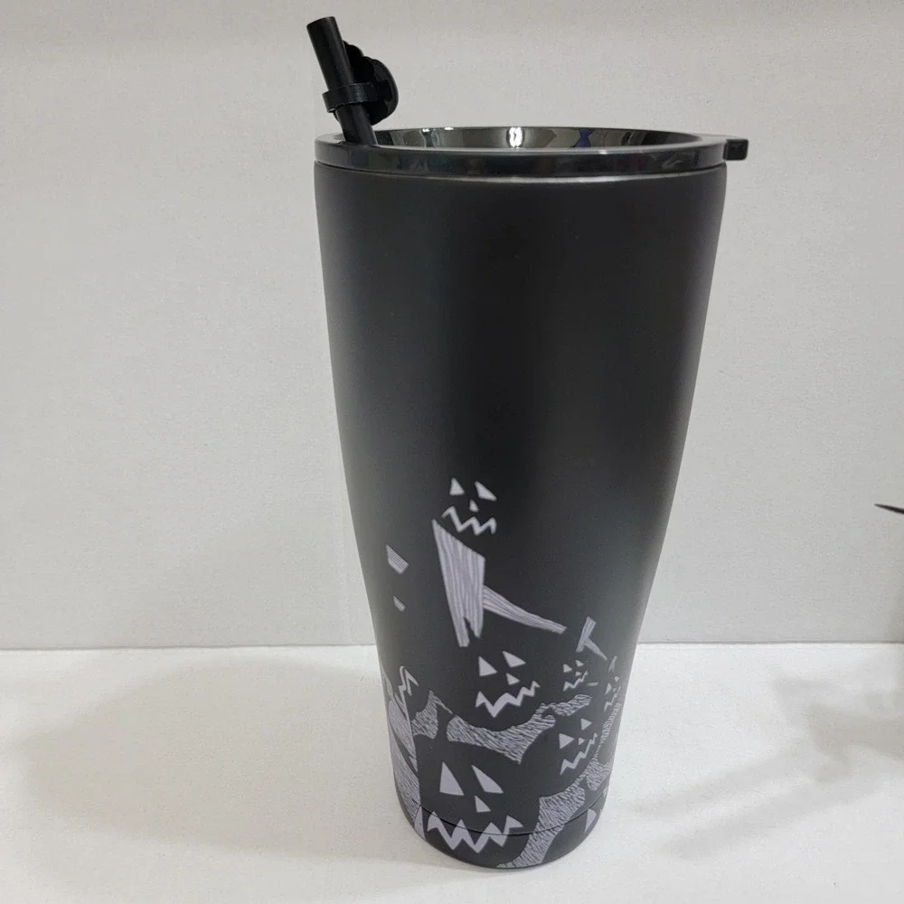 Disney The‎ Nightmare Before Christmas Jack And Sally Iconic Spiral Hill Tumbler